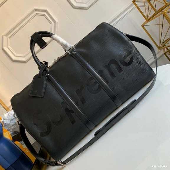 Rep ladies VUITTON LOUIS BANDOULIÈRE KEEPALL 45 0727
